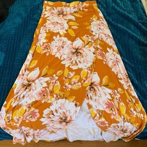 Tropical Maxi Skirt